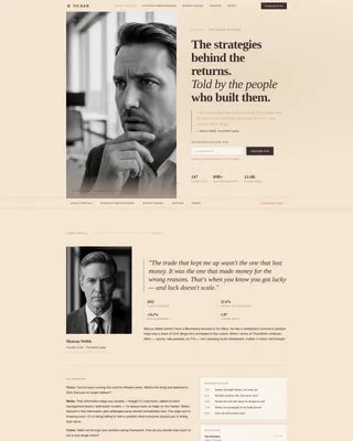 Stock Market & Trading Newsletter Advanced Blog Website Template