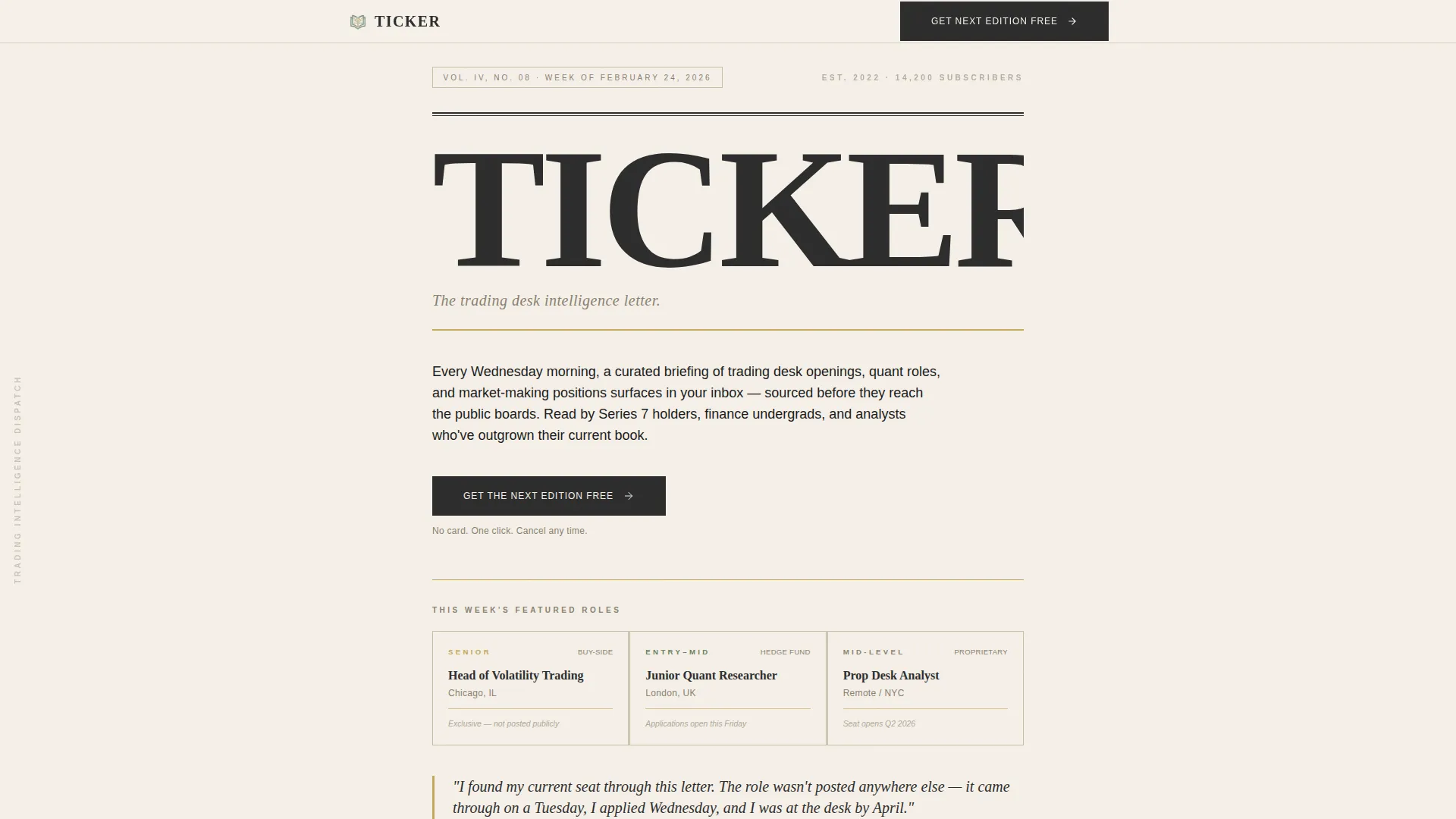 Premium Stock Trading Landing Page Template