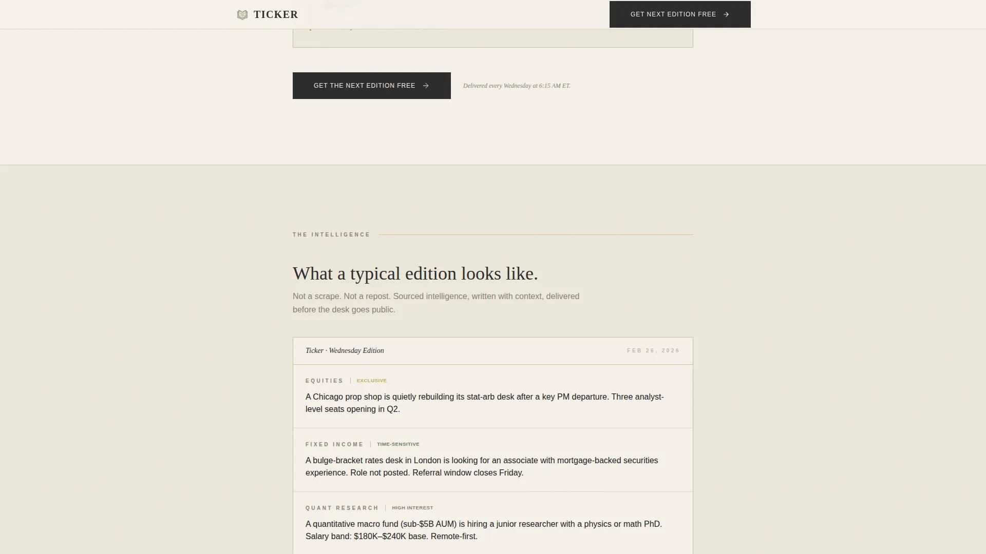 Premium Stock Trading Landing Page Template