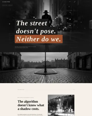 Bold Streetphotography | Free Website Template | Rocket
