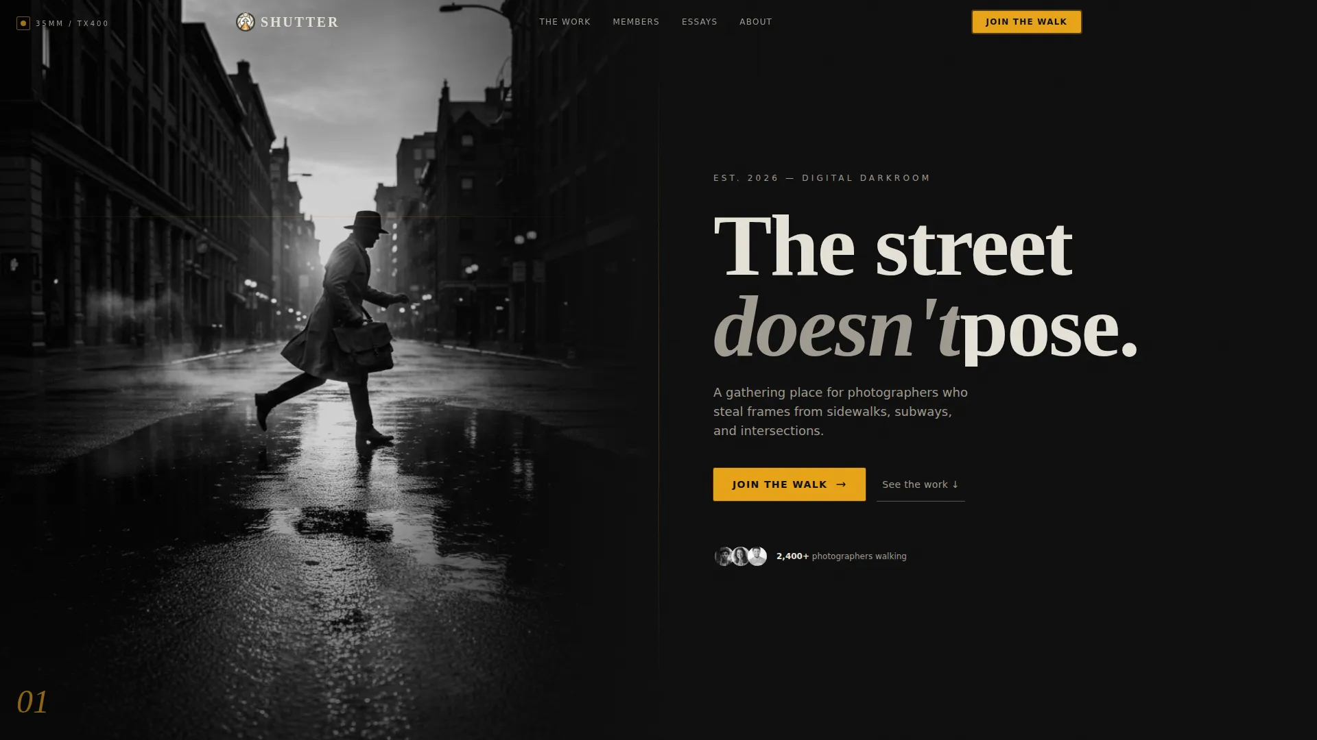 Dynamic Photography Studio | Free Website Template | Rocket