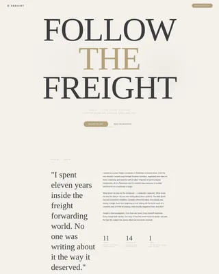 Supply Chain & Logistics Newsletter Pre-Launch Website Template