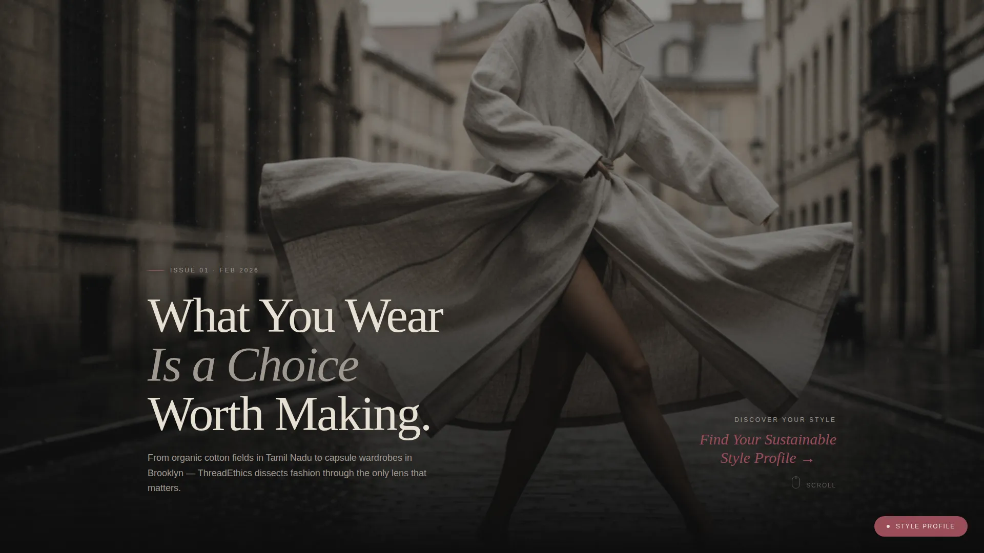 Fashion & Beauty Blog Specialist Blog Website Template