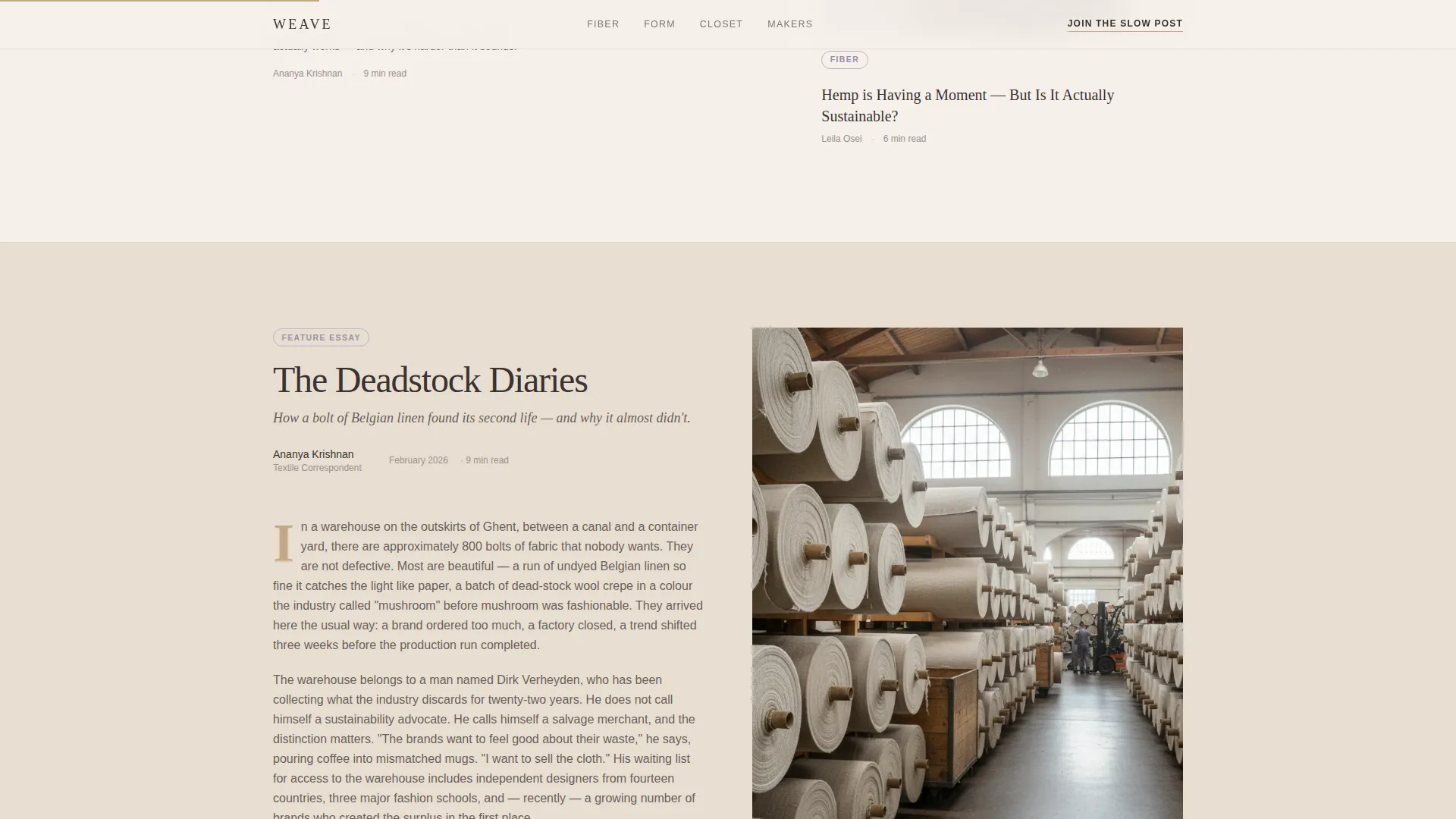 Environment & Sustainability Blog Blog Website Template