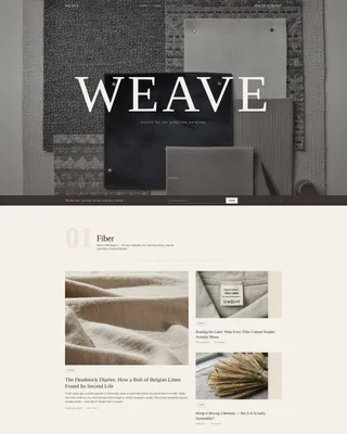 Environment & Sustainability Blog Blog Website Template