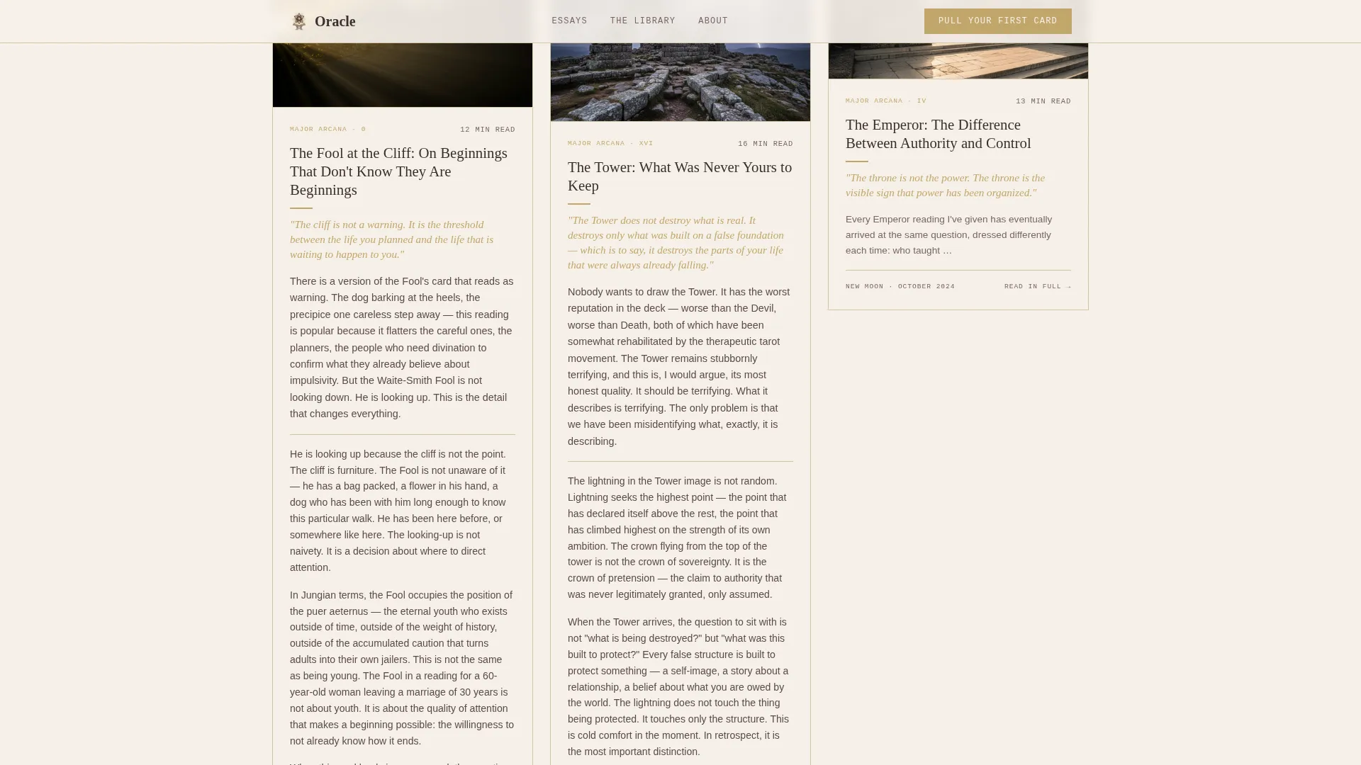 Philosophy & Spirituality Blog Advanced Blog Website Template