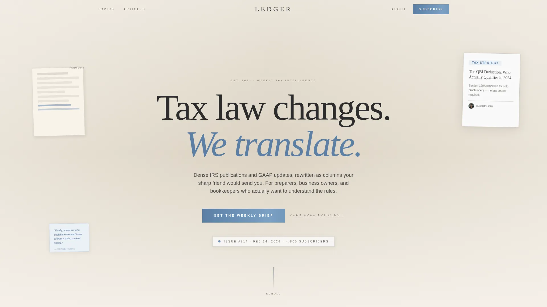 Legal & Policy Blog Booking Website Template
