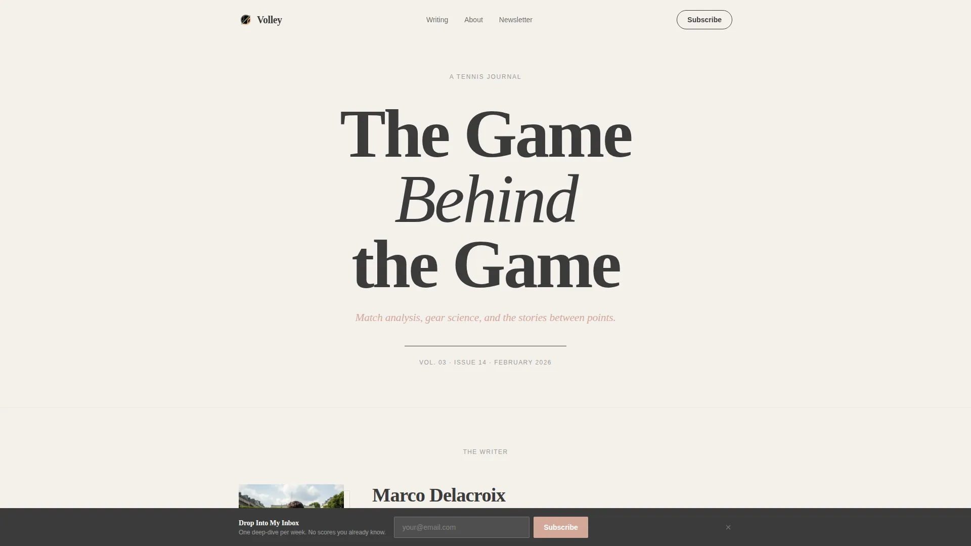 Sports Blog Reviews & Social Proof Website Template