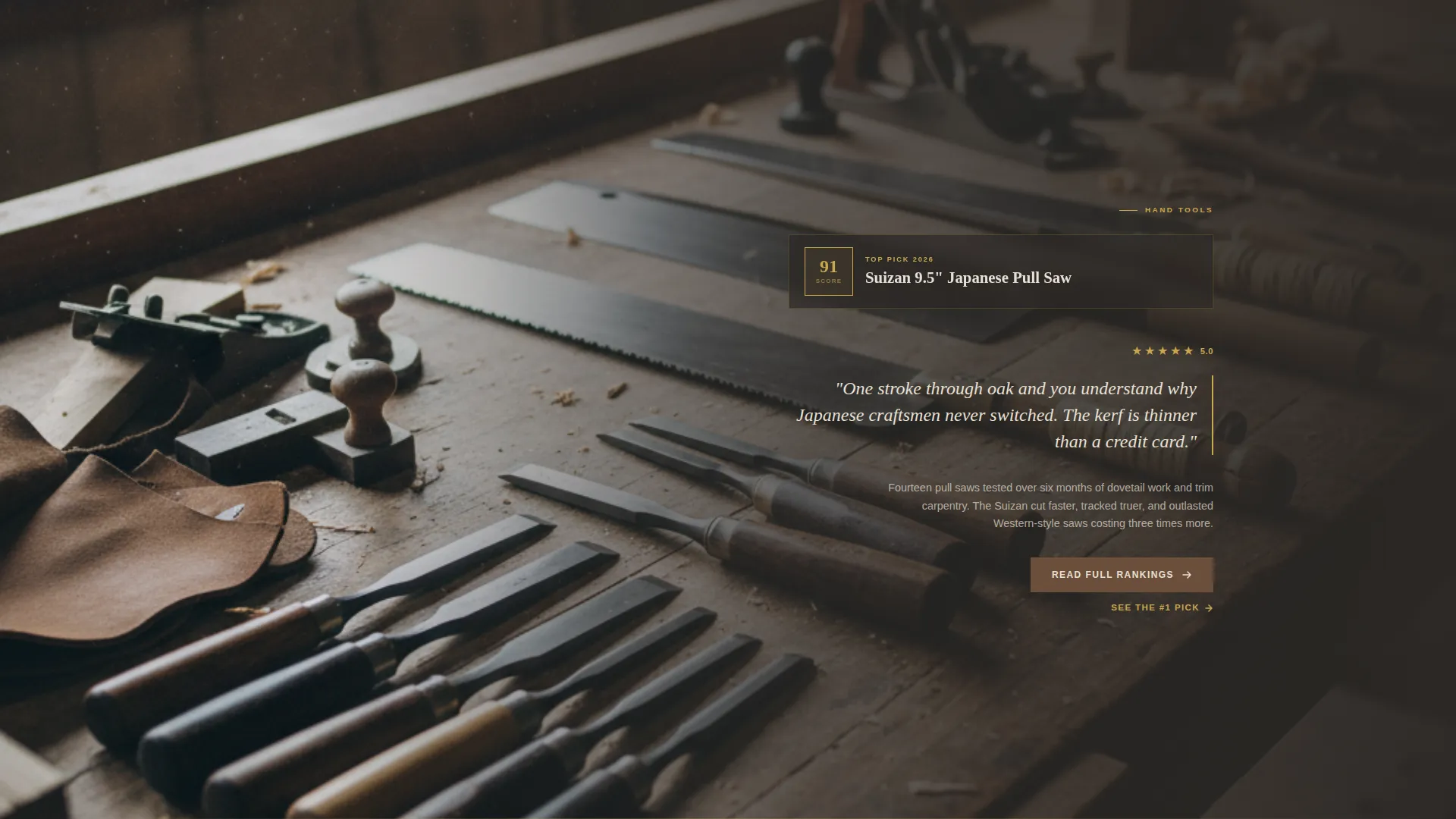 Tool Review Landing Page Template | Hub & Spoke Layout