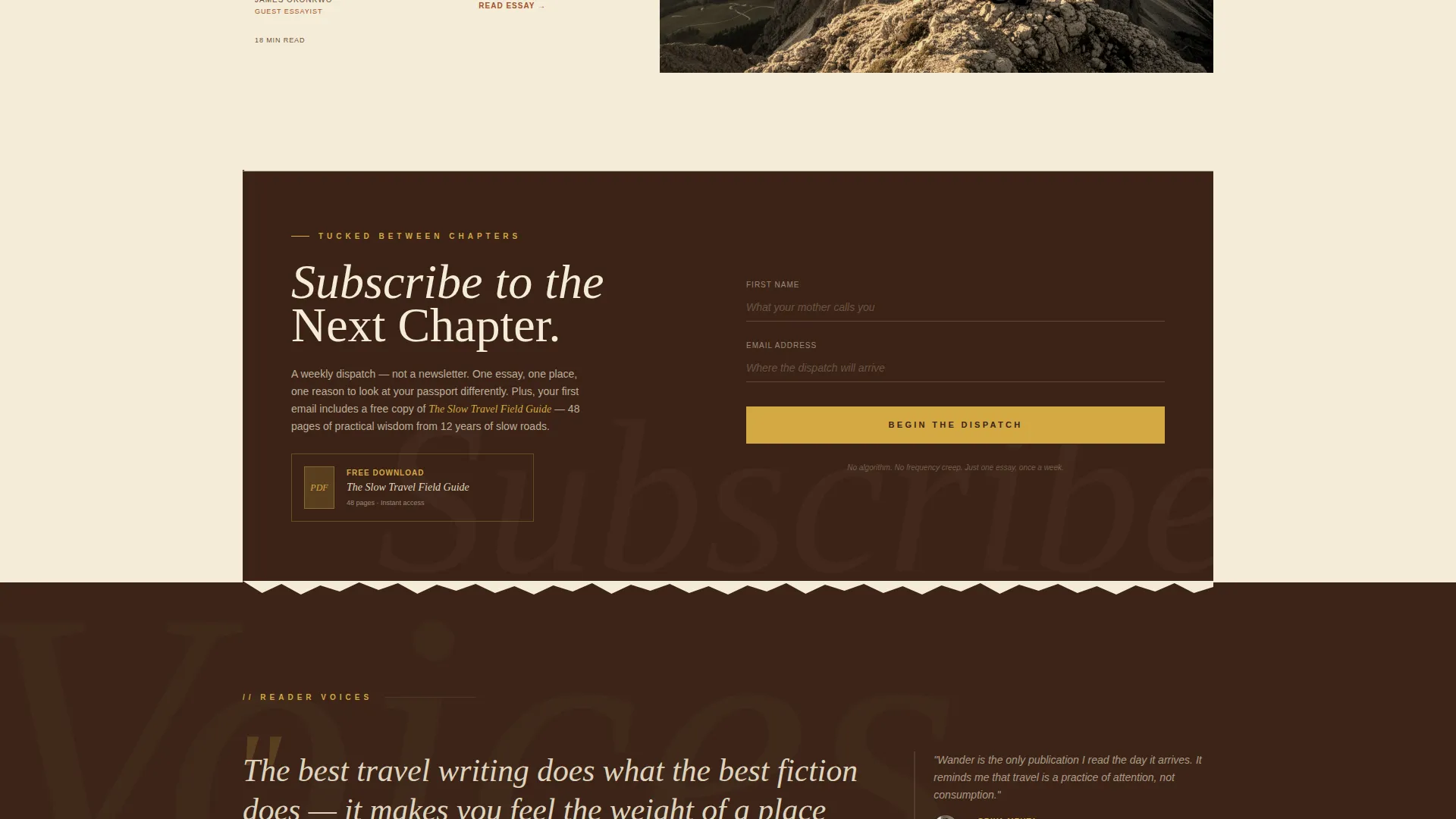 Advanced Travel Blog & Media Blog & Content Website Template