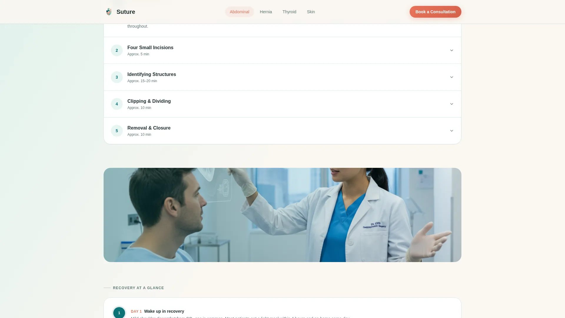 Expert Orthopedic Surgeon Landing Page Template