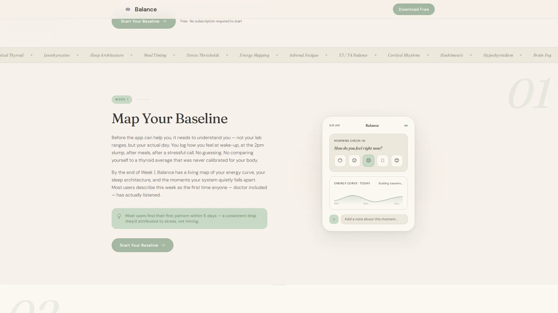 Thyroid Disorder Care Reviews & Social Proof Website Template