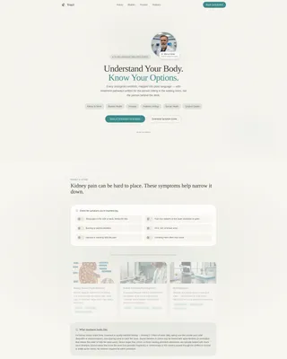 Urologist Condition & Treatment Library Landing Page