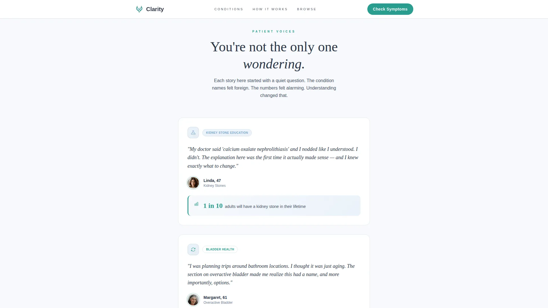 Urologist Patient Education Landing Page Template