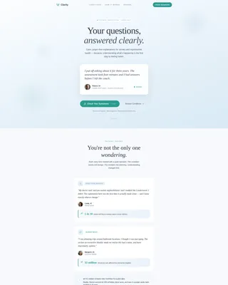 Urologist Patient Education Landing Page Template