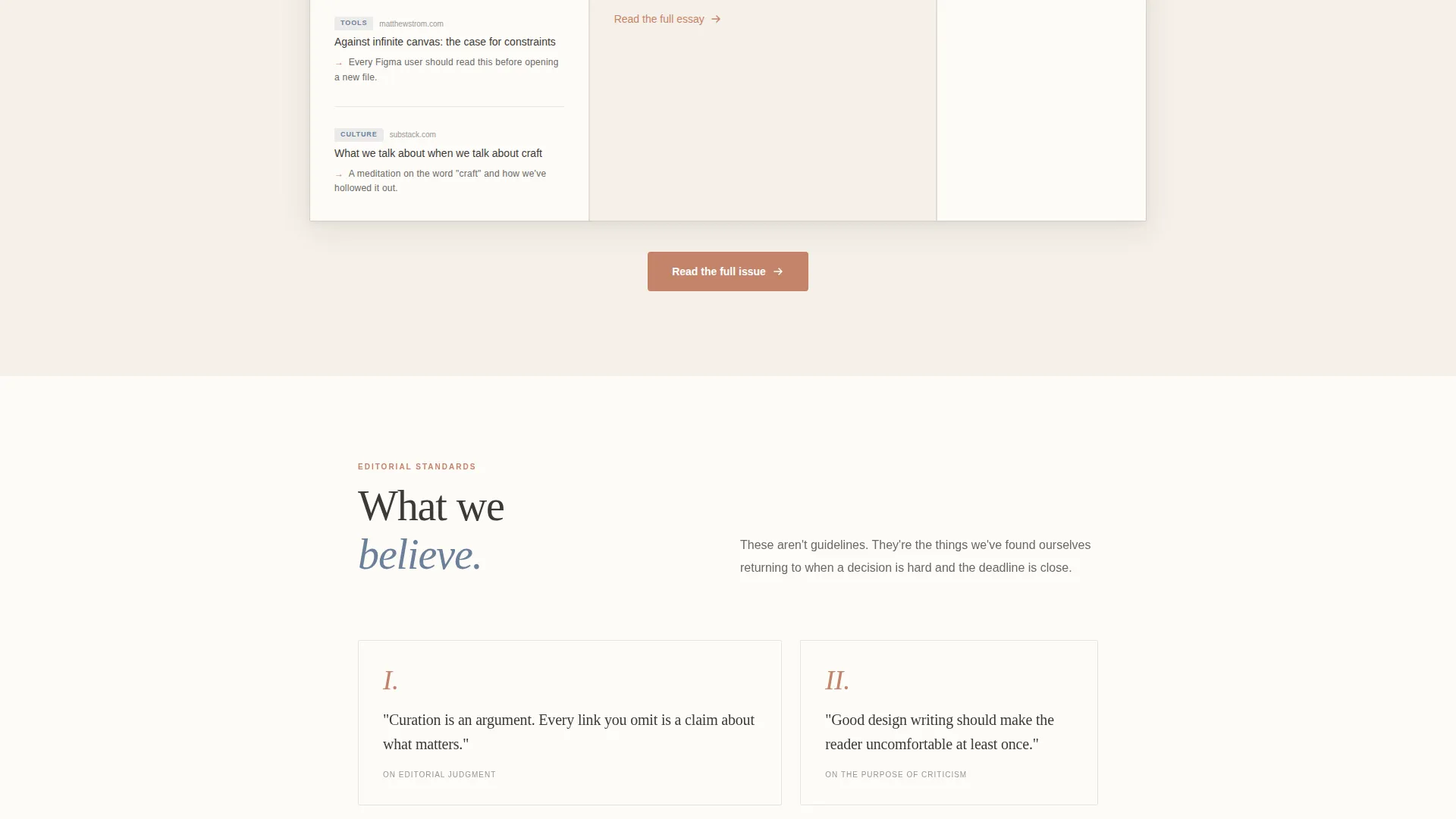 UX & Design Newsletter Blog Website Template
