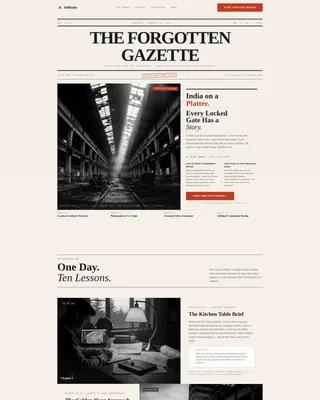 Urban Exploration Course Landing Page Template