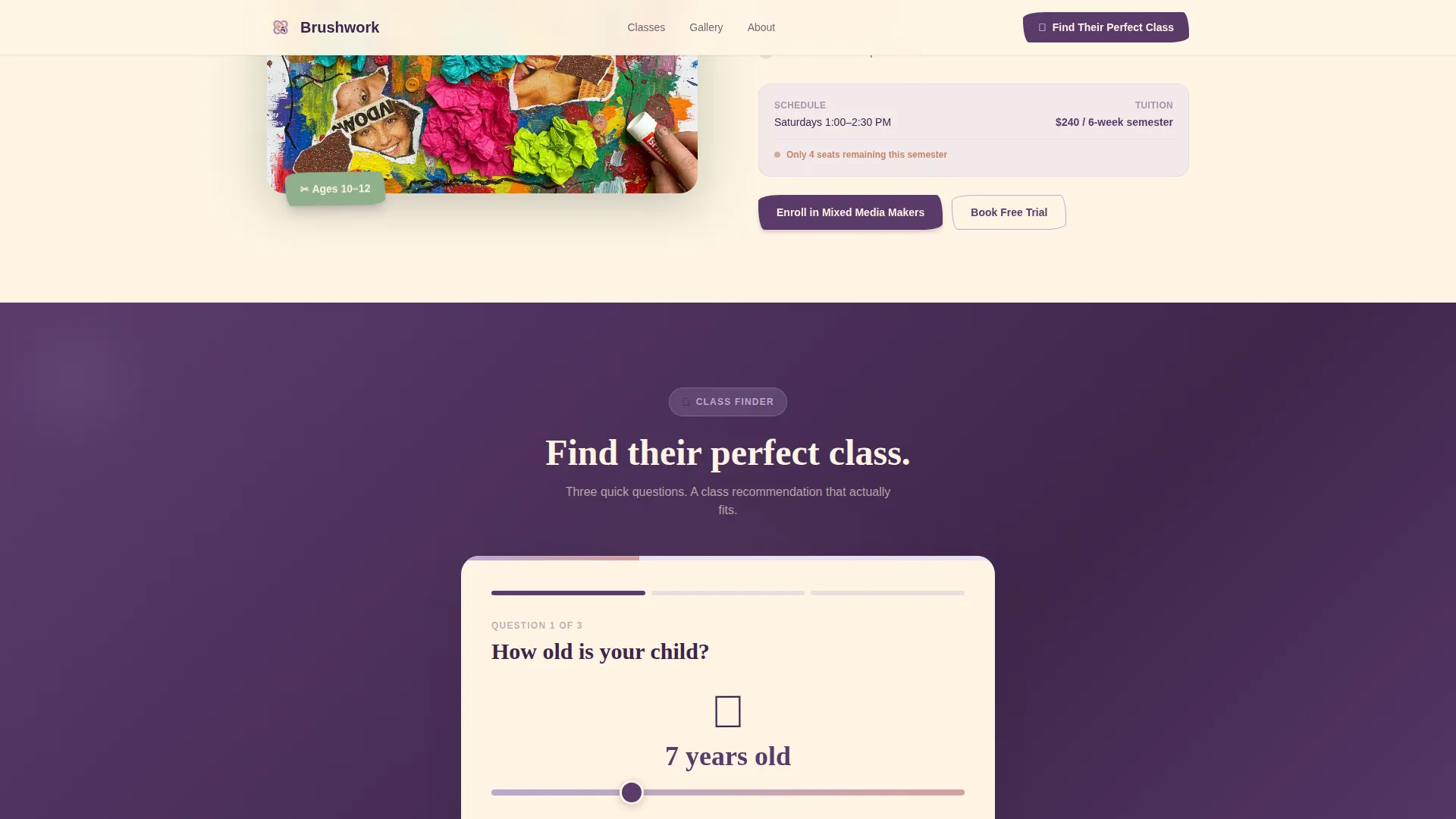 Premium Studio Landing Page Template