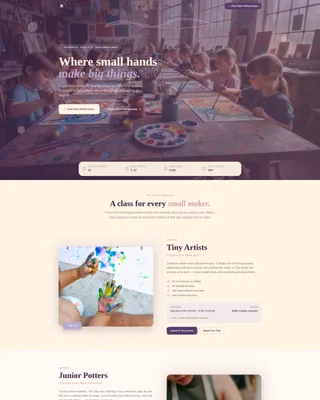 Premium Studio Landing Page Template