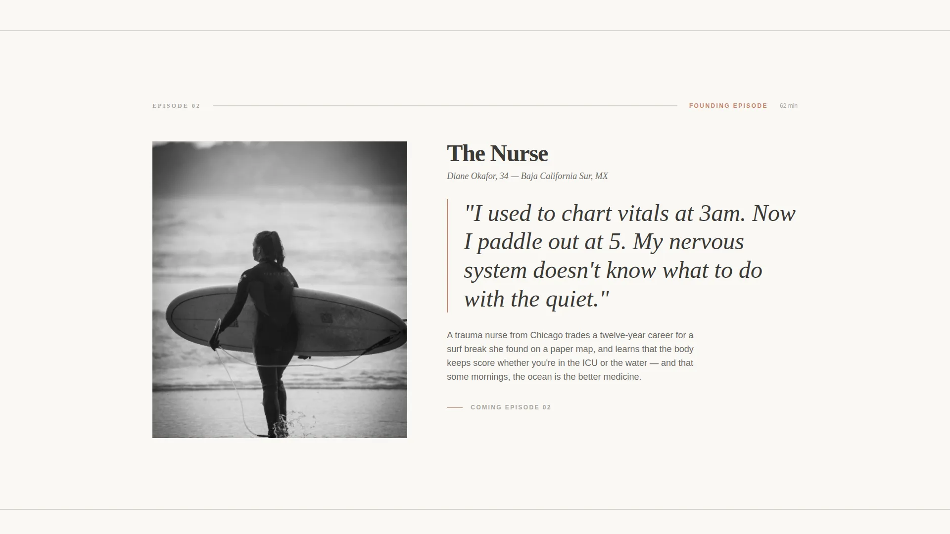 Van Life & Nomad Content Pre-Launch & Coming Soon Website Template