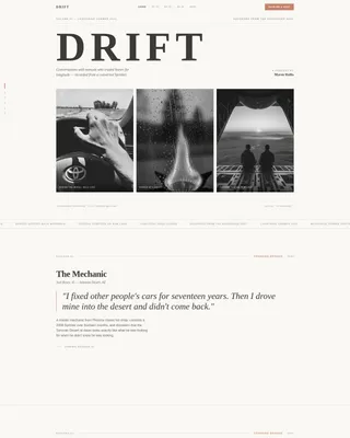 Van Life & Nomad Content Pre-Launch & Coming Soon Website Template