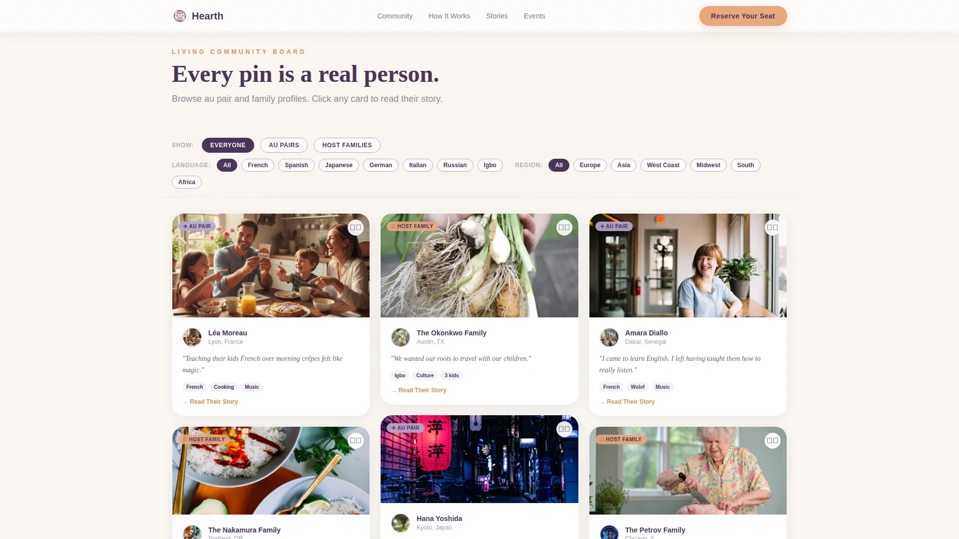 Nanny & Au Pair Pre-Launch & Coming Soon Website Template