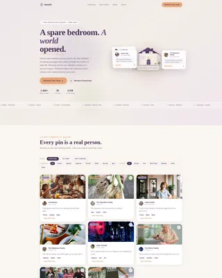 Nanny & Au Pair Pre-Launch & Coming Soon Website Template