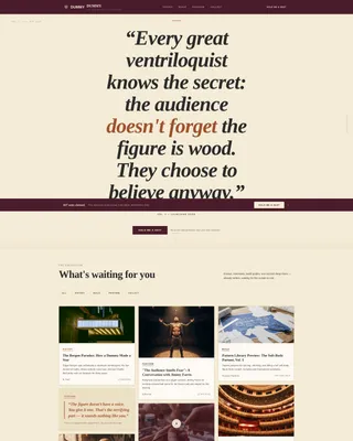 Hobby & Passion Content Pre-Launch & Coming Soon Website Template