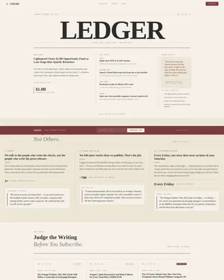 Venture Capital Daily Digest Landing Page Template