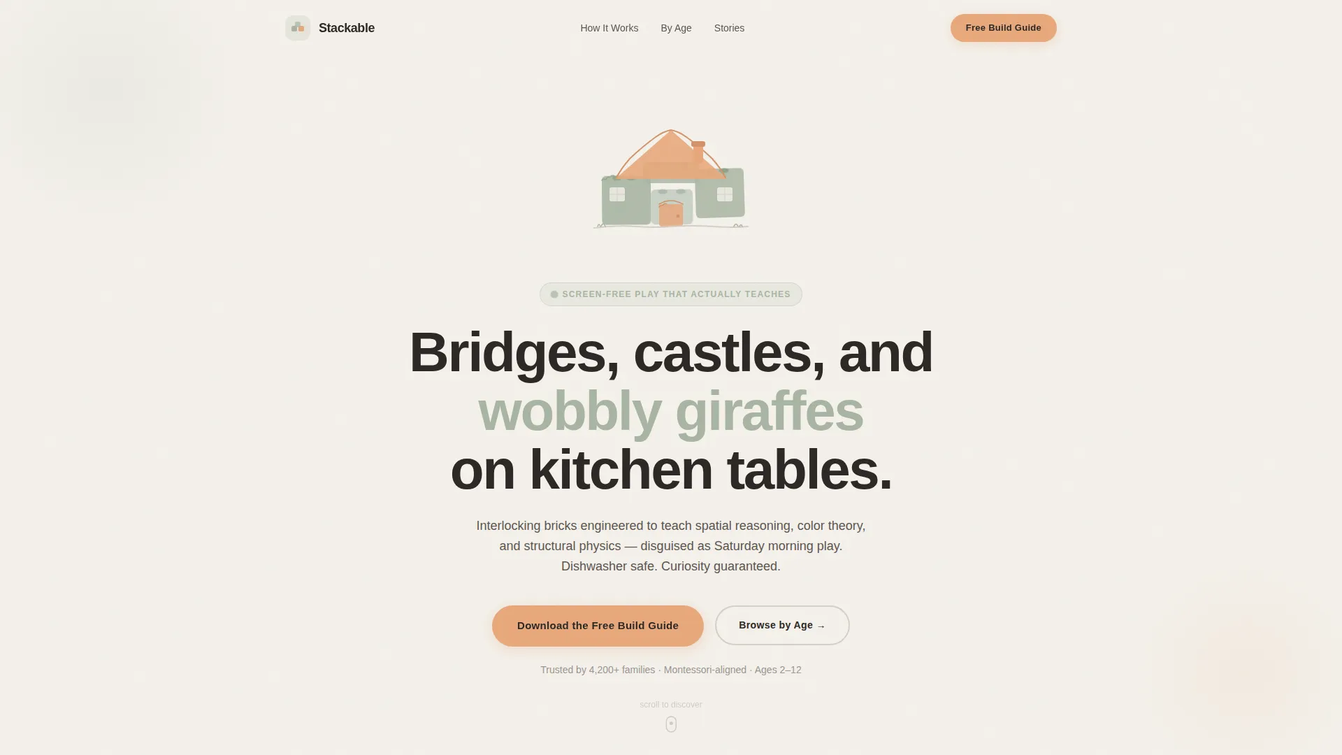 Education & Learning Toy Education Website Template