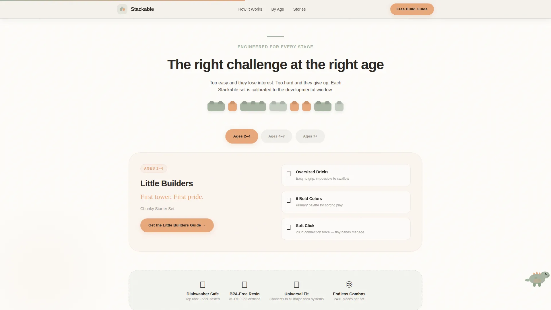 Education & Learning Toy Education Website Template