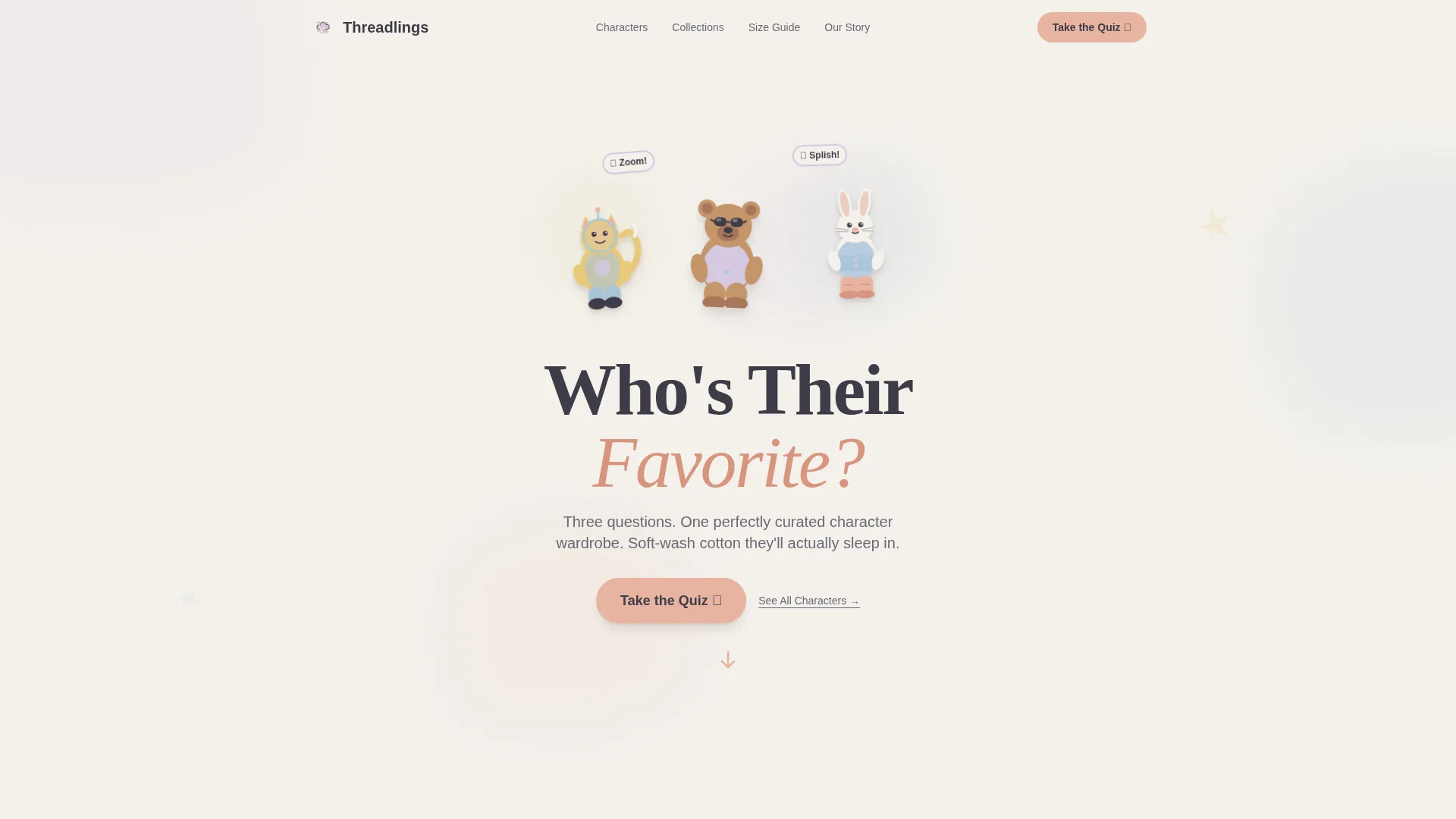 Kids Clothing Brand Professional Website Template