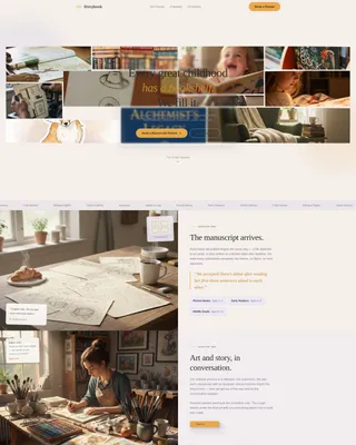 Kids Entertainment & Media Booking Website Template