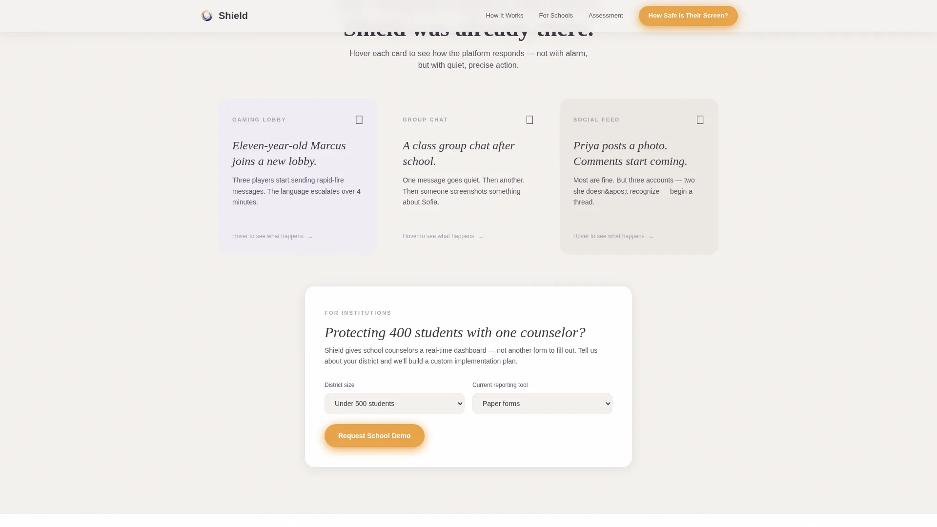 Kids Online Safety & Tech Professional Website Template