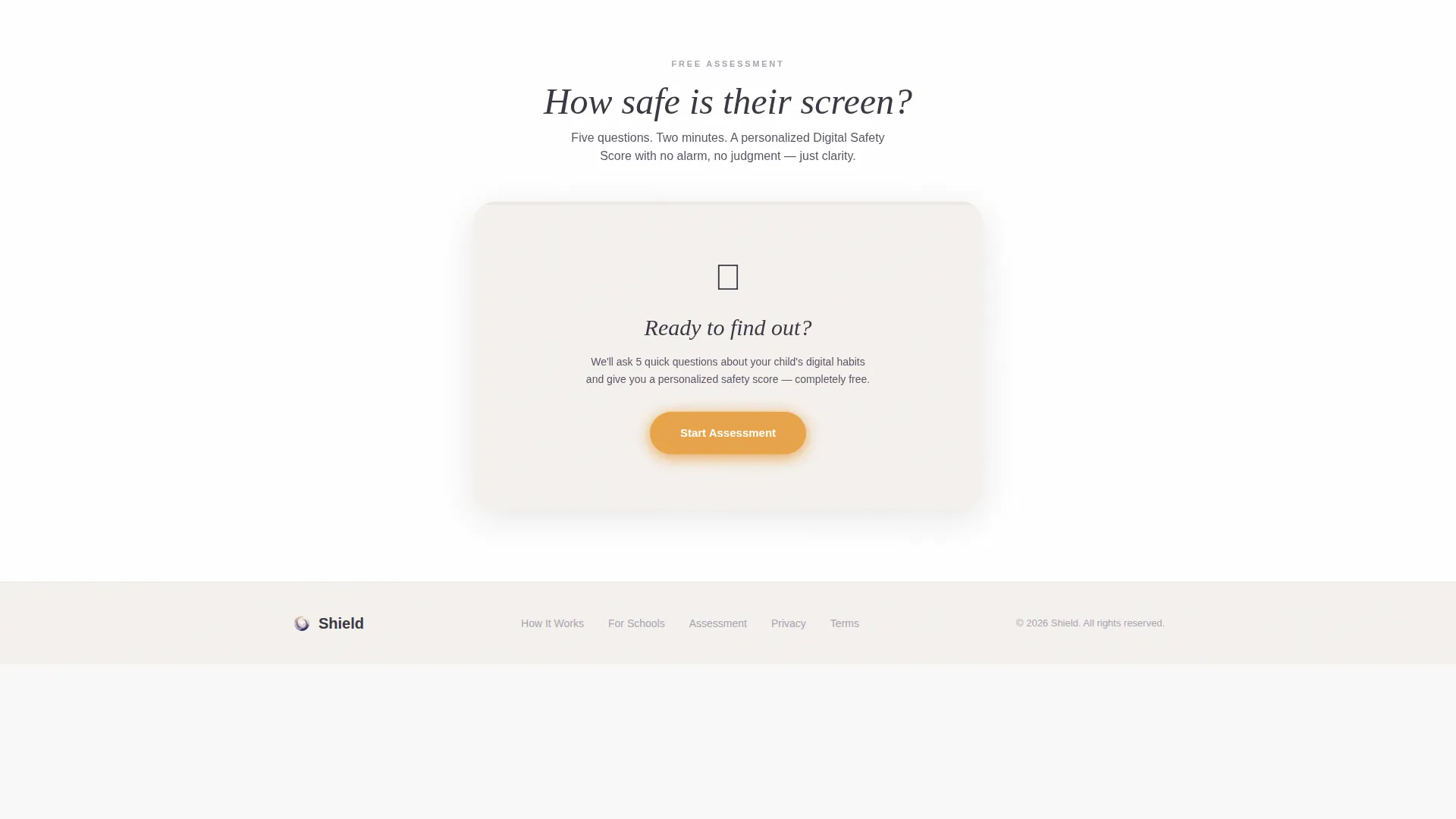 Kids Online Safety & Tech Professional Website Template