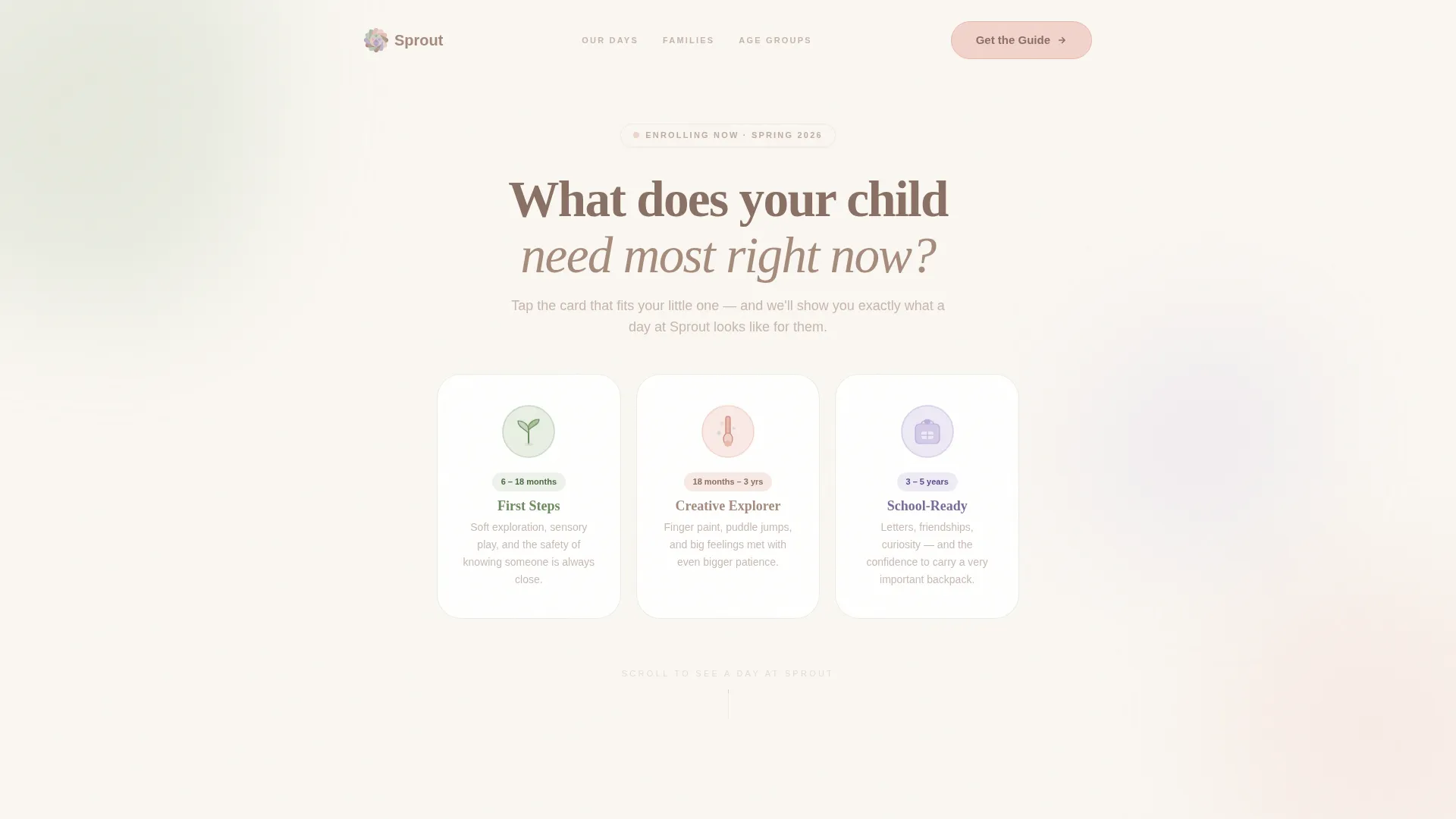 Daycare & Childcare Professional Website Template