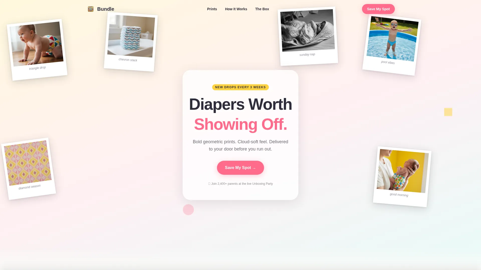 Maternity & Baby Care Specialist Professional Website Template