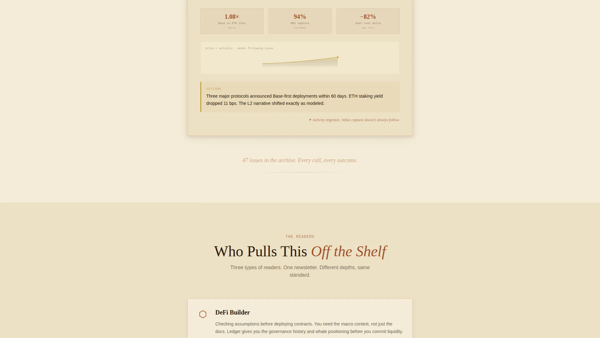 Crypto Newsletter Landing Page Template