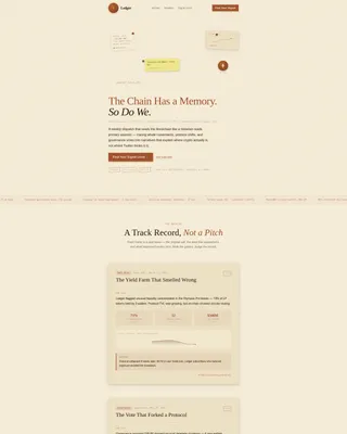 Crypto Newsletter Landing Page Template