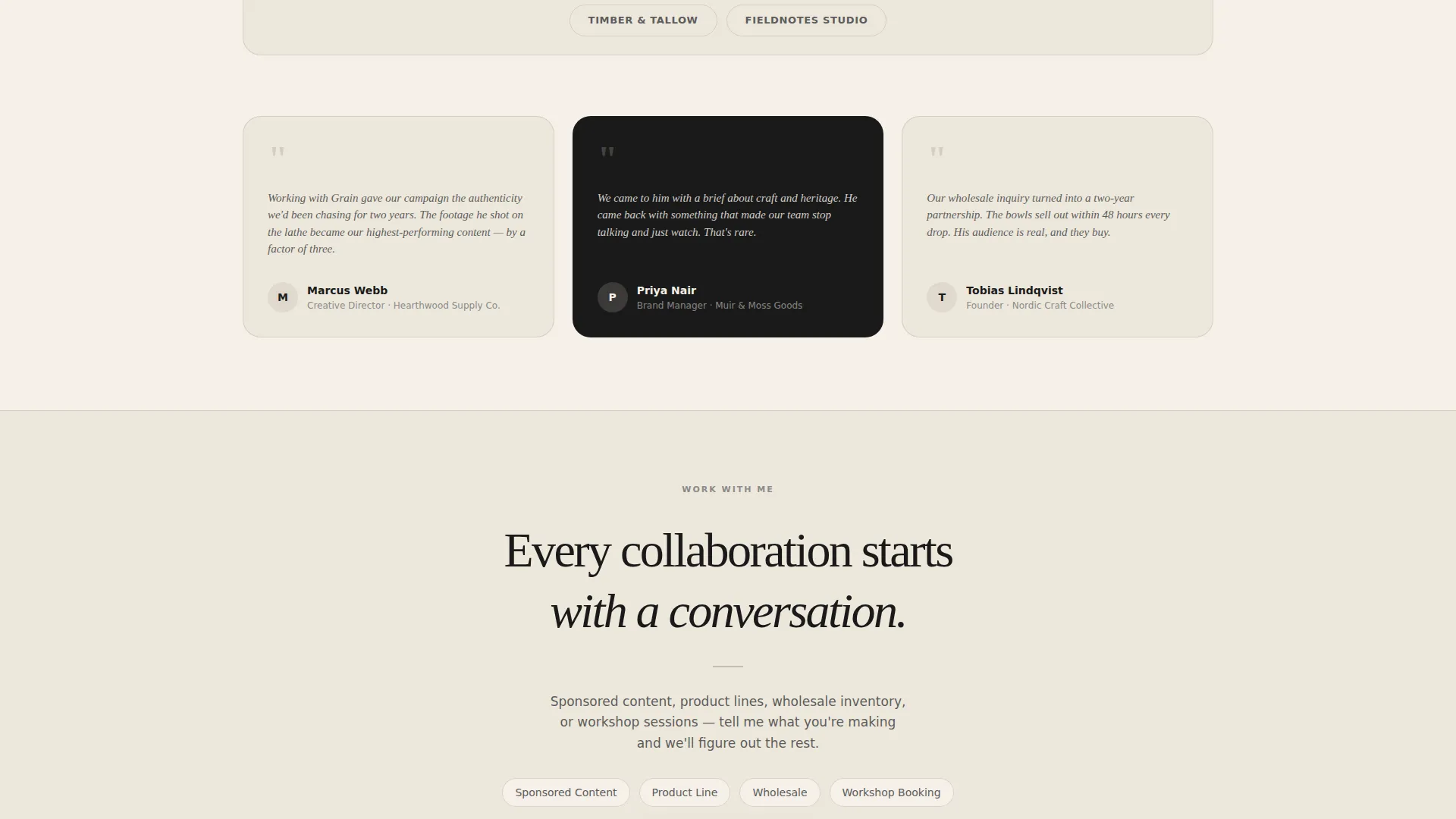 Woodturning & Lathe Work Content Professional Website Template