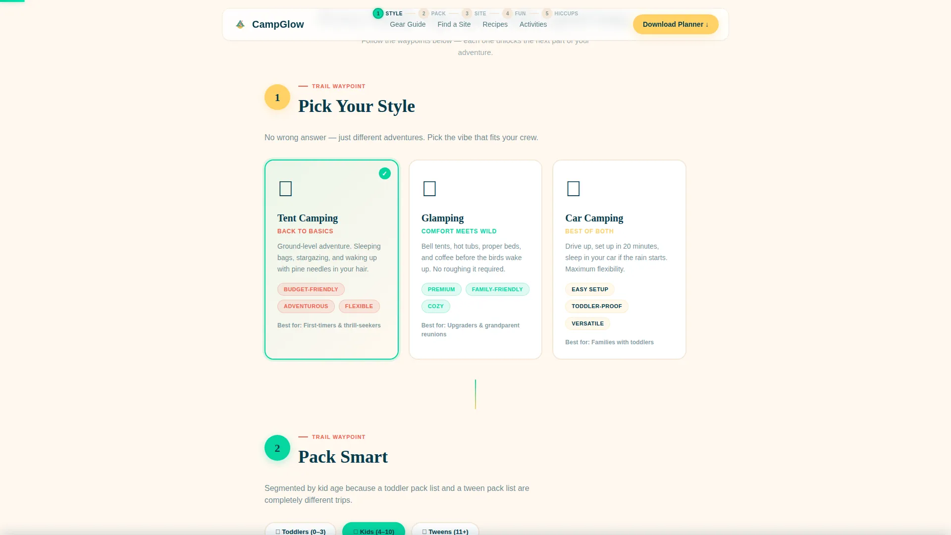 Advanced Family Travel & Experience Professional Website Template