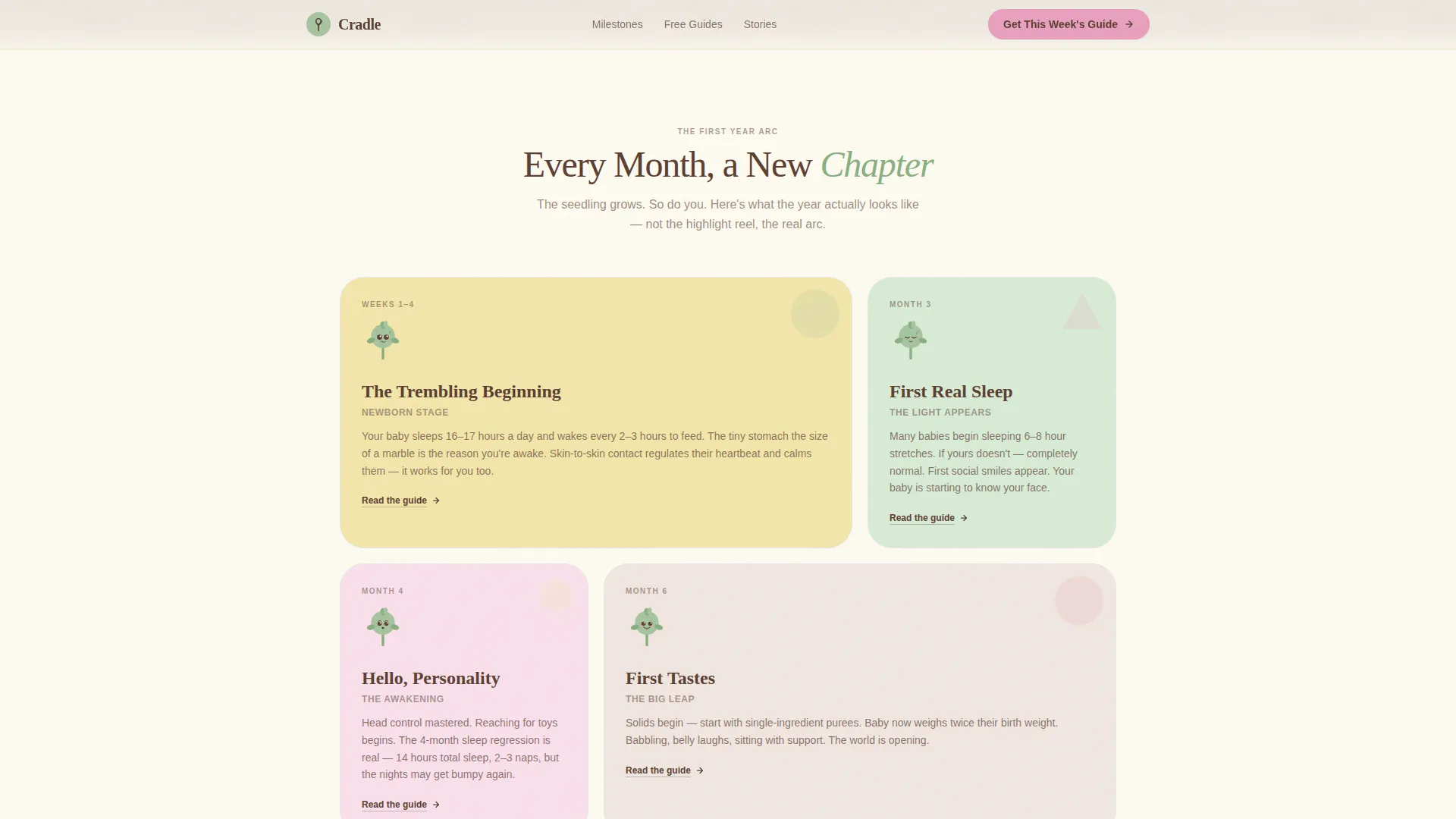 Infant (0-1) Products & Specialist Professional Website Template