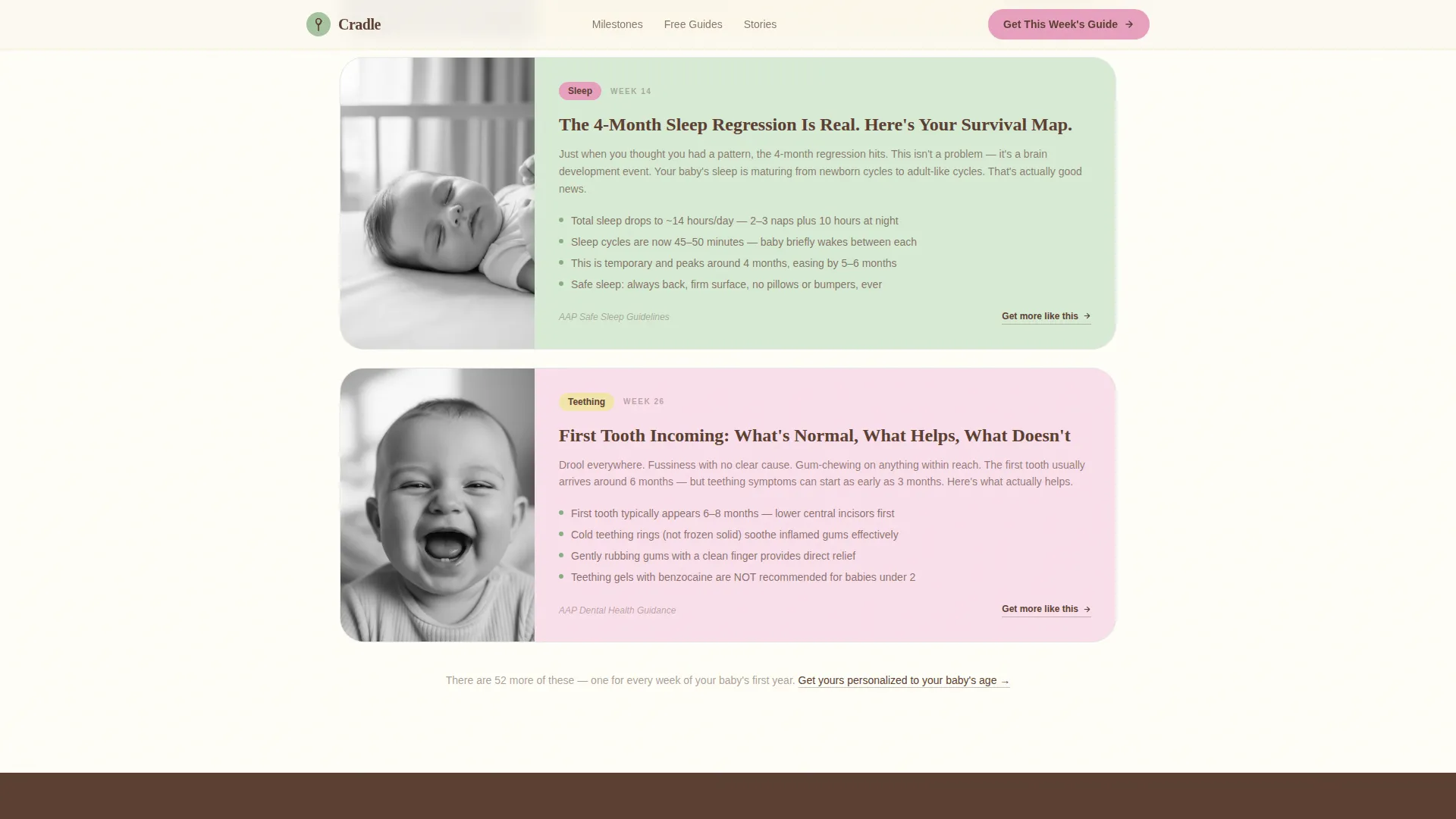 Infant (0-1) Products & Specialist Professional Website Template