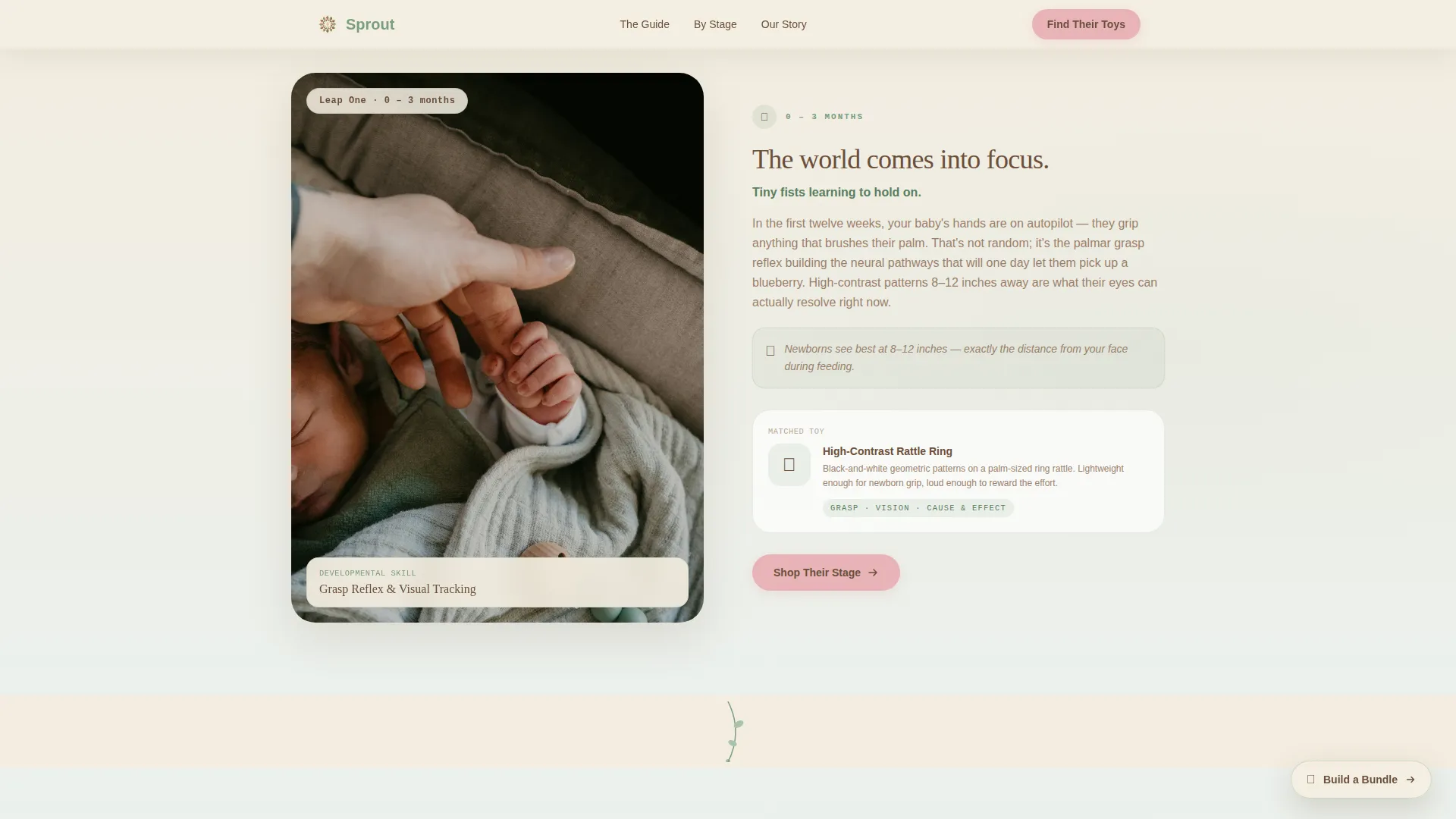 Infant (0-1) Products & Advanced Professional Website Template