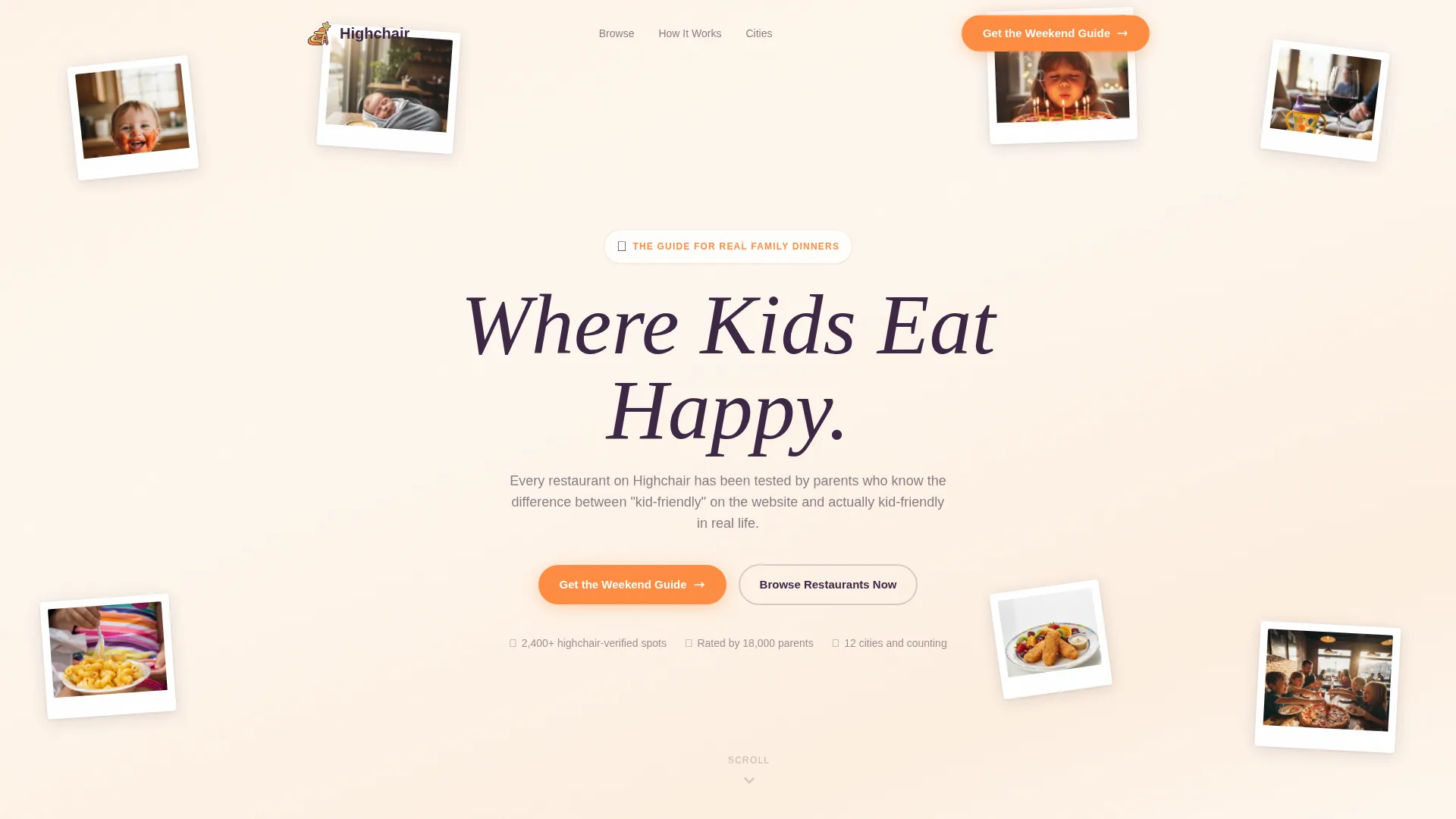 Complete Family Travel & Experience Professional Website Template