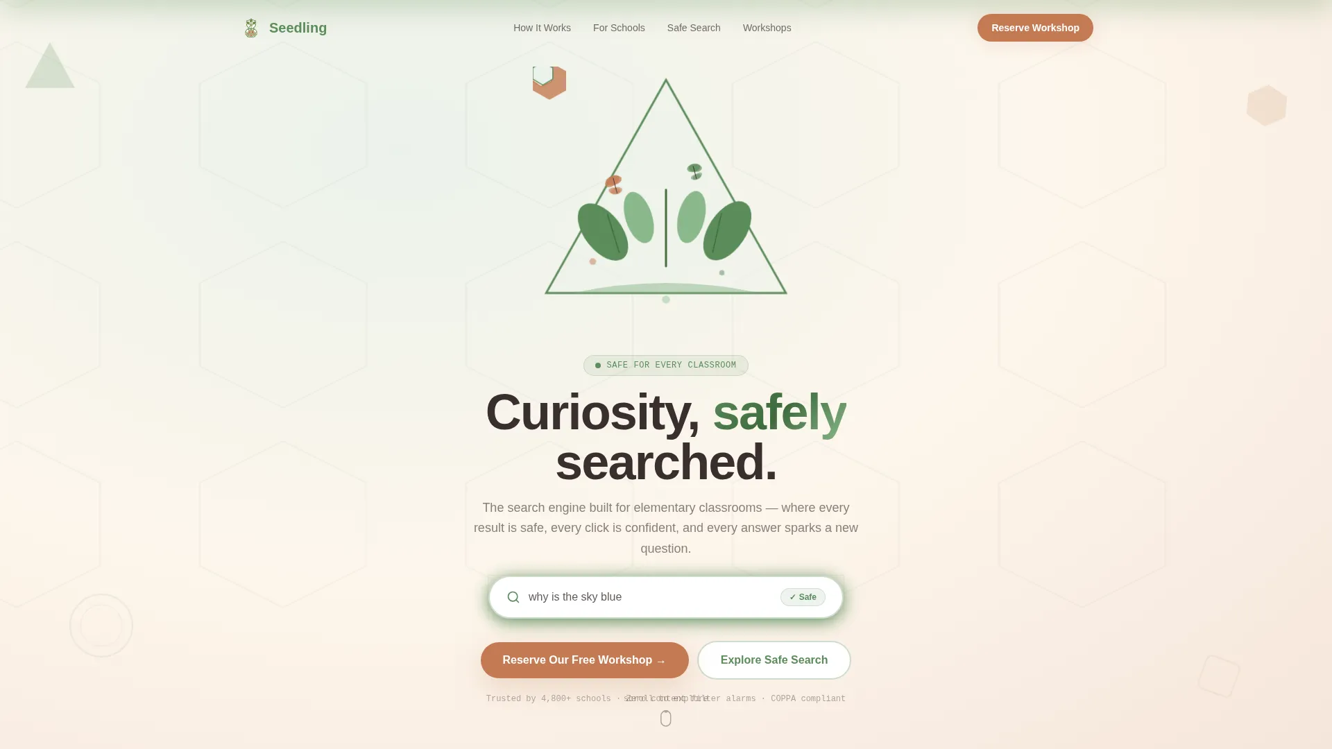 Premium Search Landing Page Template