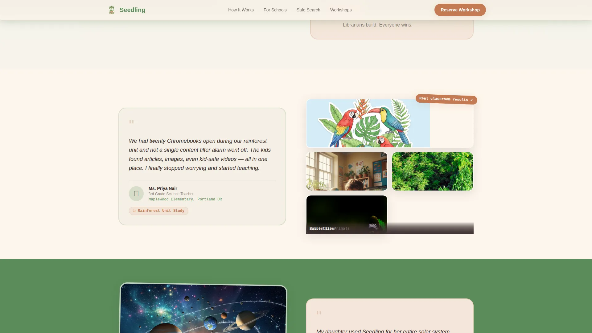 Premium Search Landing Page Template