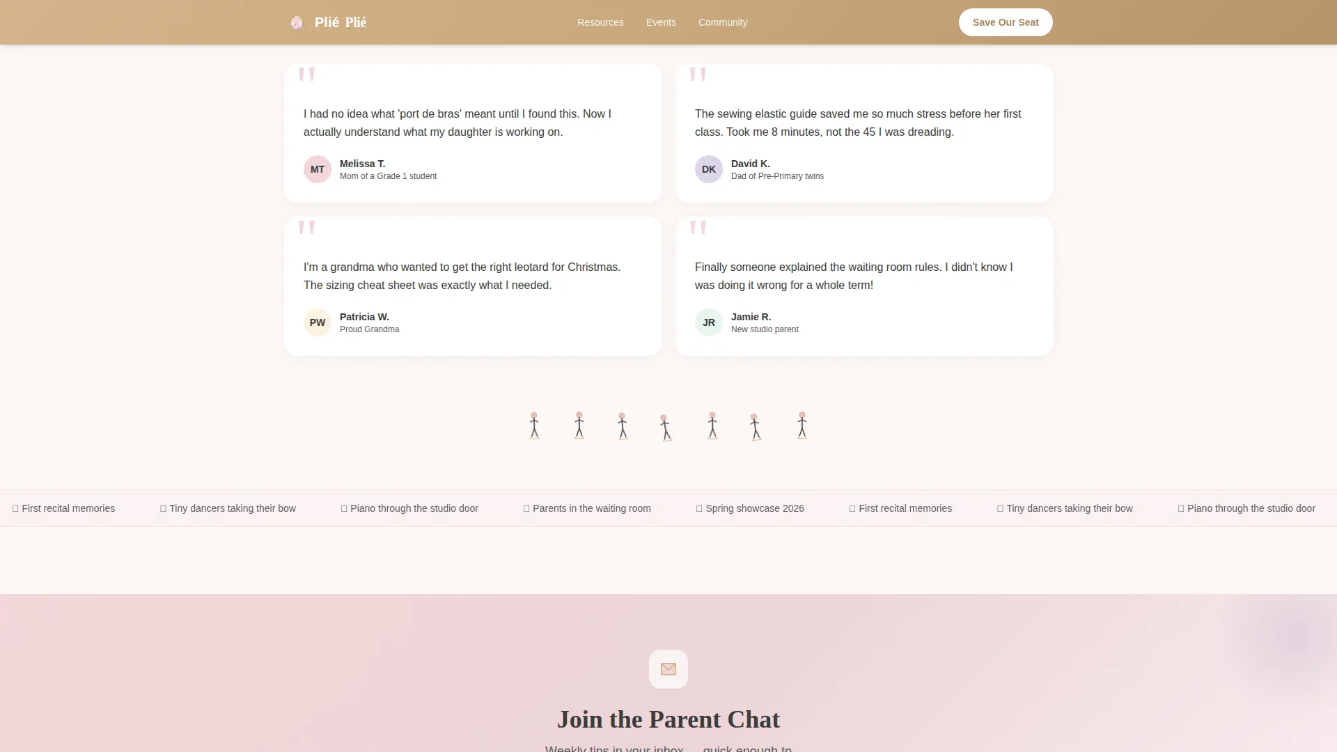 Kids Ballet Pre-Launch Website Template