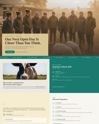 Animal Rights Landing Page Template