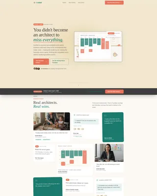 Architects Accountability Group Landing Page Template